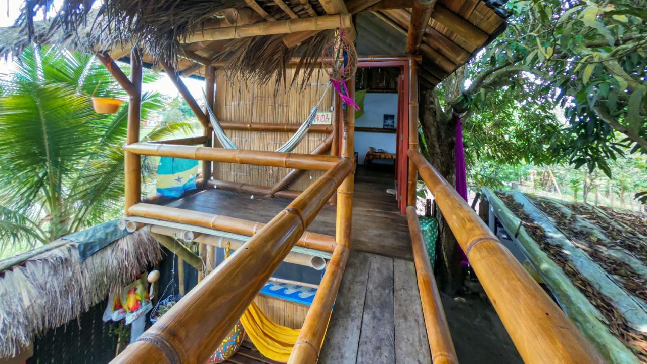 Raices Mompiche Hotel Bagian luar foto
